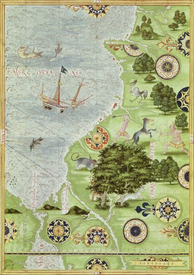 Map of the Magellan Straits, from 